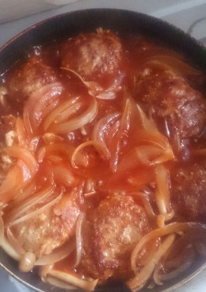 うみゃうみゃ♡煮込みハンバーグ！-レシピのメイン写真