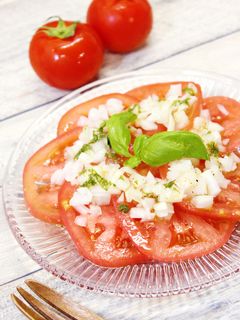 トマトのマリネ風サラダ-レシピのメイン写真