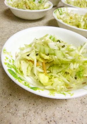 キャベツのお茶漬け和え-レシピのメイン写真