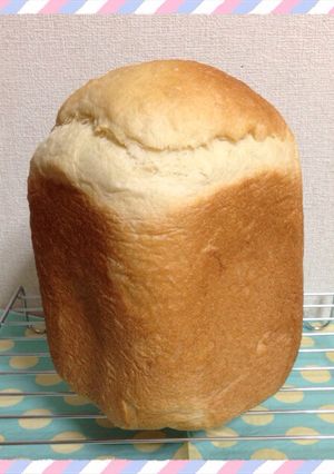 HB!あまふわっ♪ミルク食パンです❤️-レシピのメイン写真
