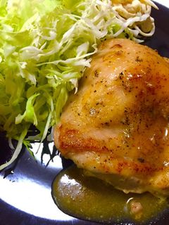 鶏肉のマスタードステーキ-レシピのメイン写真