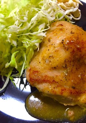 鶏肉のマスタードステーキ-レシピのメイン写真