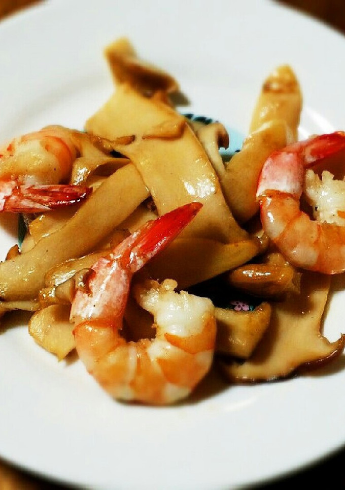 エリンギと海老のバター炒め-レシピのメイン写真