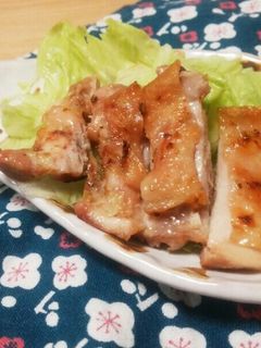 鶏モモ肉の柚子こしょう焼き-レシピのメイン写真
