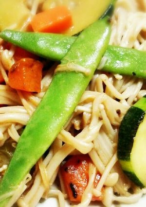 ズッキーニの炒め物～えのきにんじん～-レシピのメイン写真