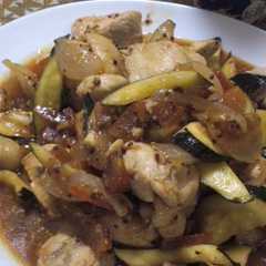 รูปของ 胸肉でもジューシー♪鶏肉マーマレード煮！