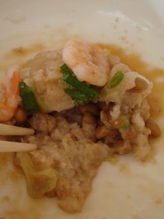 納豆入り☆簡単☆モッチリ蓮根だんご-レシピのメイン写真