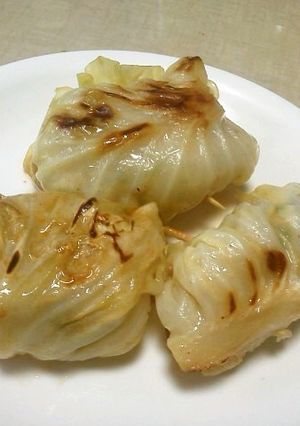 糖質オフ:餃子(キャベツ包み)-レシピのメイン写真