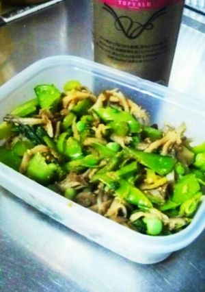 減塩ゴマ和え(たぶん)冷蔵庫にある物で-レシピのメイン写真