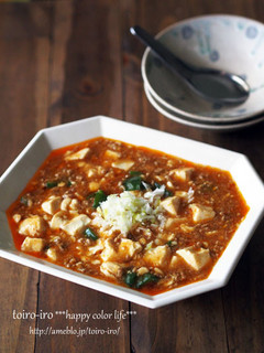 合わせ調味料で簡単!麻婆豆腐-レシピのメイン写真