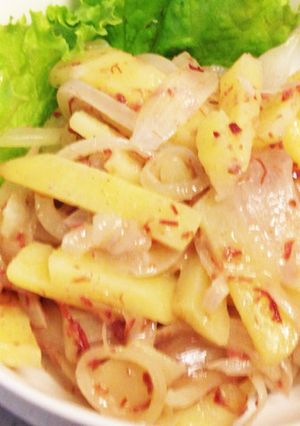 簡単♡じゃがいもと玉葱のコーンビーフ炒め-レシピのメイン写真