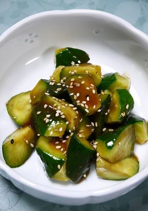 きゅうりの和風チリソース和え-レシピのメイン写真