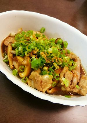 せせりと椎茸の焼き鳥風♪-レシピのメイン写真