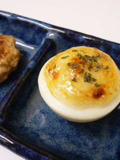 ゆで玉子のマヨネーズ焼き-レシピのメイン写真