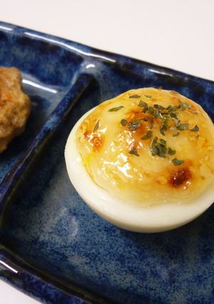 ゆで玉子のマヨネーズ焼き-レシピのメイン写真