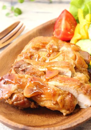 がっつり！鶏もも肉のガーリック照り焼き-レシピのメイン写真