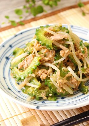 ゴーヤともやしのツナ炒め-レシピのメイン写真