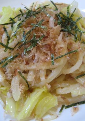 5分で出来るタラマヨ焼きうどん♪-レシピのメイン写真