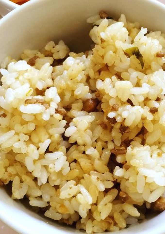 不動の人気No.1ごはん★　納豆ごはん-レシピのメイン写真
