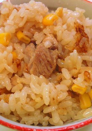 超簡単☆とうもろこしの炊き込みごはん-レシピのメイン写真