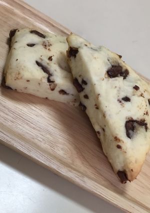 チョコチップスコーン-レシピのメイン写真