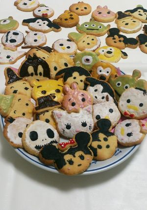 ディズニー ツムツム アイシングクッキー-レシピのメイン写真