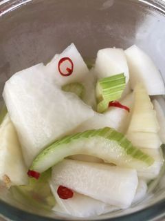 超簡単!セロリと大根のピクルス-レシピのメイン写真