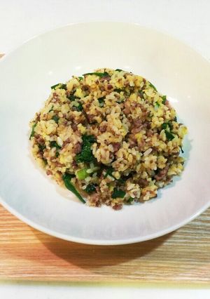 早く出来るニラ玉ﾁｬｰﾊﾝ-レシピのメイン写真