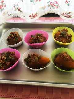冷凍カボチャの煮物-レシピのメイン写真