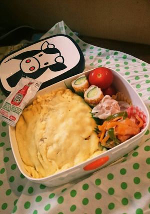大人もこどもも大好き！オムそばめし♪-レシピのメイン写真