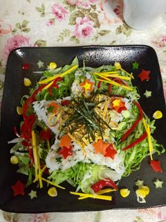 簡単シソと枝豆入りさっぱりシラス混ぜ御飯-レシピのメイン写真