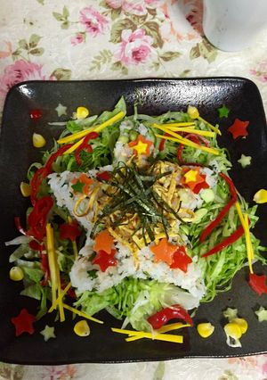 簡単シソと枝豆入りさっぱりシラス混ぜ御飯-レシピのメイン写真