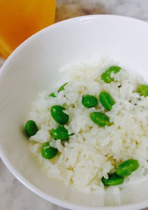 簡単！冷やご飯で枝豆ピラフ風-レシピのメイン写真
