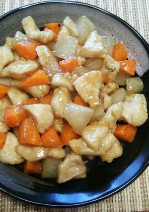 柔らか鳥むね肉の煮物-レシピのメイン写真