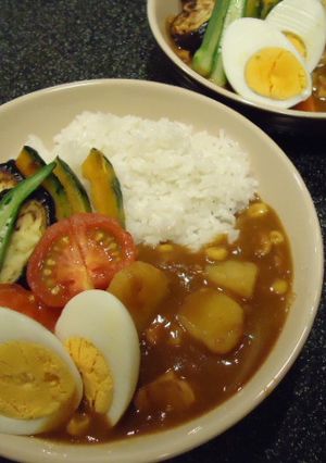 夏野菜たっぷりシーチキンカレー-レシピのメイン写真