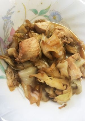 むね肉とキャベツの簡単炒め◎-レシピのメイン写真