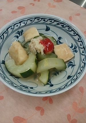 キュウリの冷製あん掛け煮-レシピのメイン写真