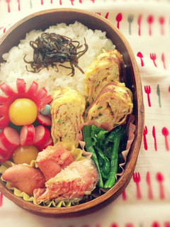 可愛いお花ソーセージ弁当♡-レシピのメイン写真