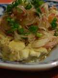　みょうが豚豆腐