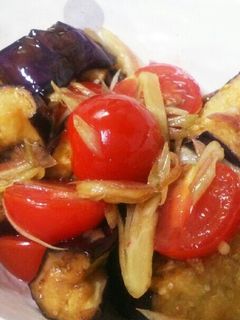 揚げなすとトマトの和風マリネ-レシピのメイン写真