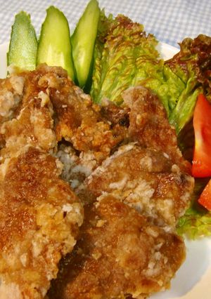 豚レバーの唐揚げ　臭み取りと下味で旨旨！-レシピのメイン写真