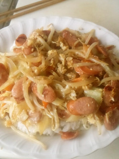 【沖縄風な】ちゃんぽん丼-レシピのメイン写真