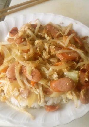 【沖縄風な】ちゃんぽん丼-レシピのメイン写真