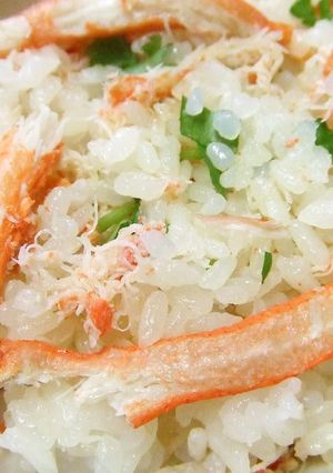 ダイエット(^0^;)カニの炊き込みご飯-レシピのメイン写真