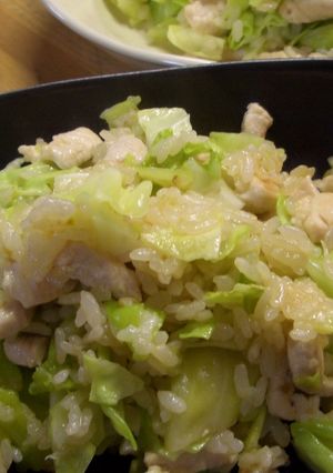 キャベツたっぷりチャーハン-レシピのメイン写真