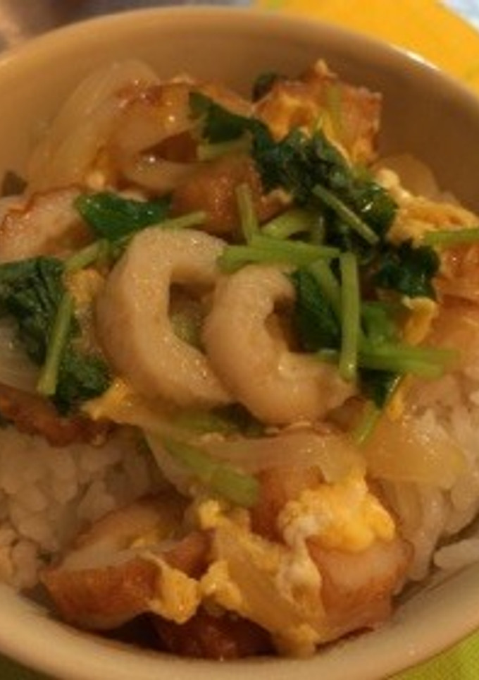 簡単！ちくわで！赤の他人丼-レシピのメイン写真