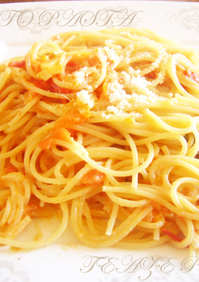 簡単☆定番☆トマトとチーズのパスタ-レシピのメイン写真
