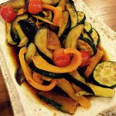 夏野菜の和風マリネ-レシピのメイン写真