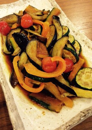 夏野菜の和風マリネ-レシピのメイン写真