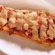 ナンのハムチーズのせver簡単